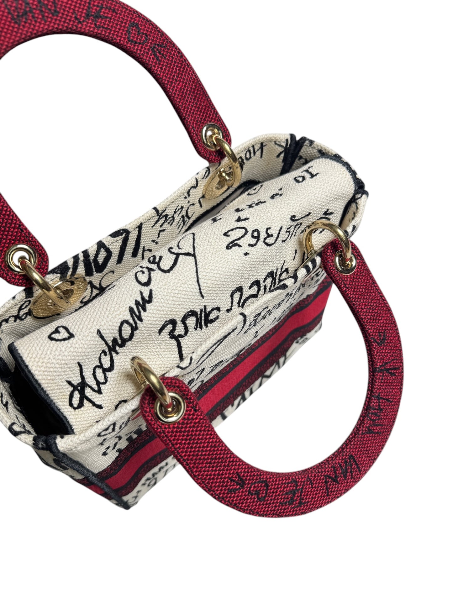 Christian Dior Lady D-Lite Canvas Bag
