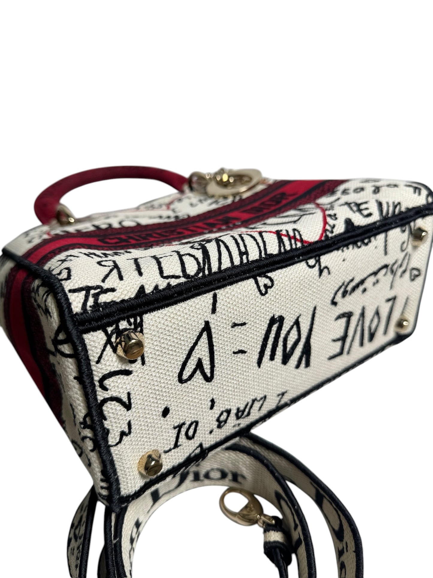 Christian Dior Lady D-Lite Canvas Bag