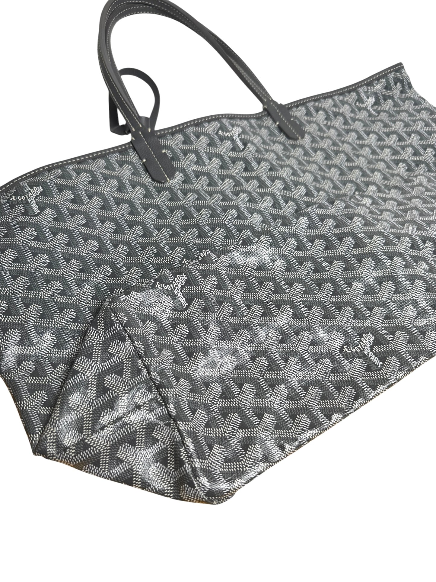 Goyard Saint Louis PM Grey Tote