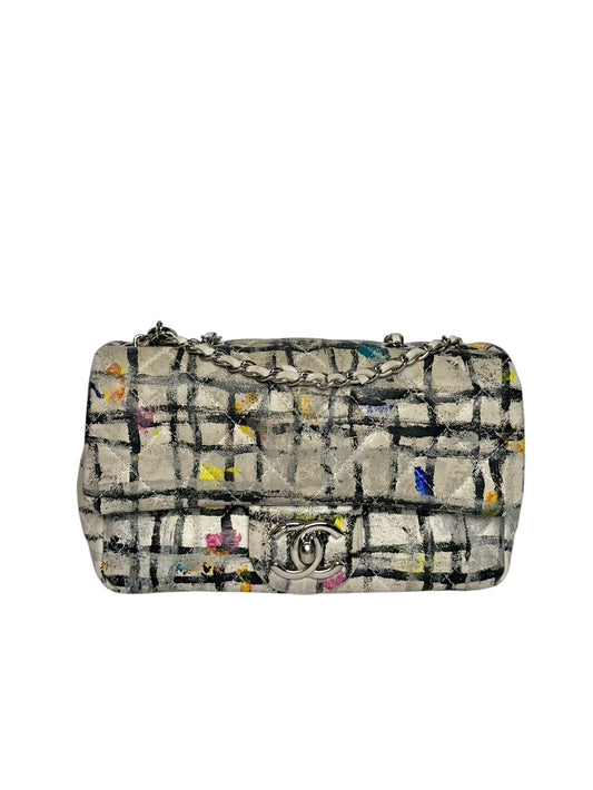 Chanel Hand-Painted Mini Flap