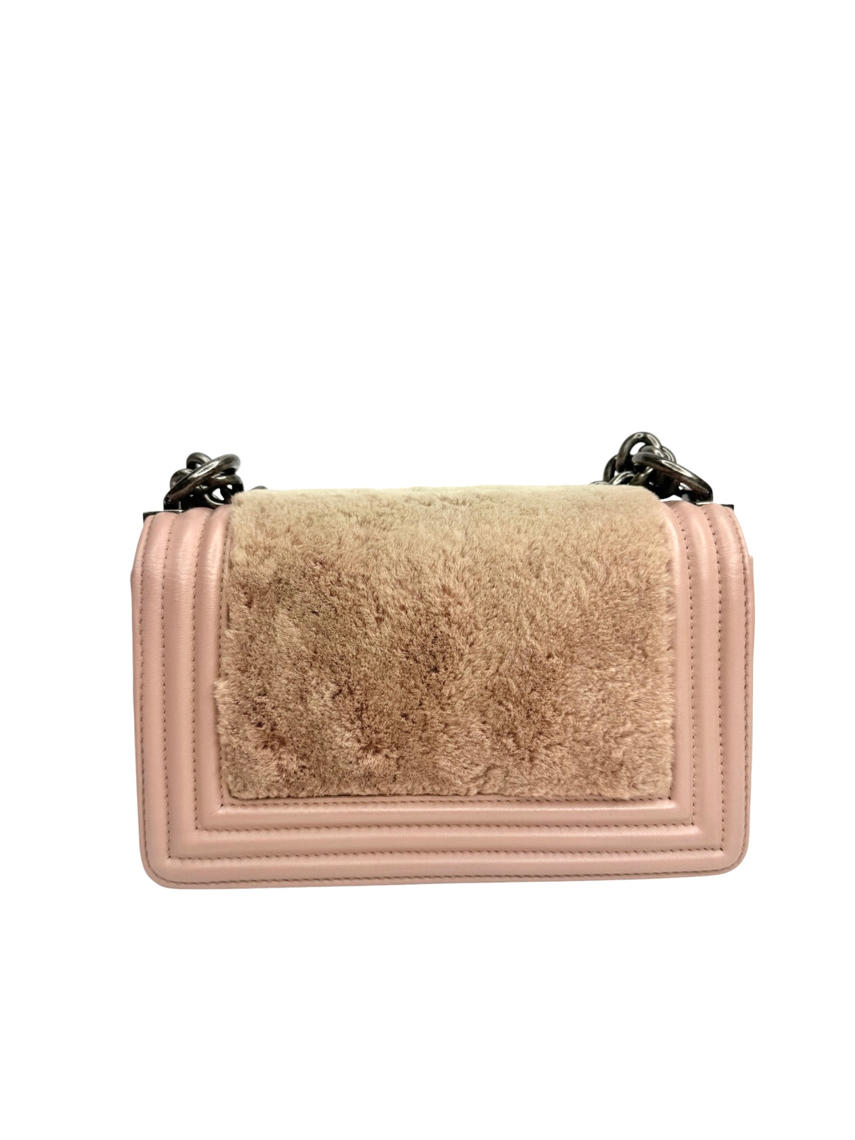 Chanel Small Orylag Boy Bag Pink T8923
