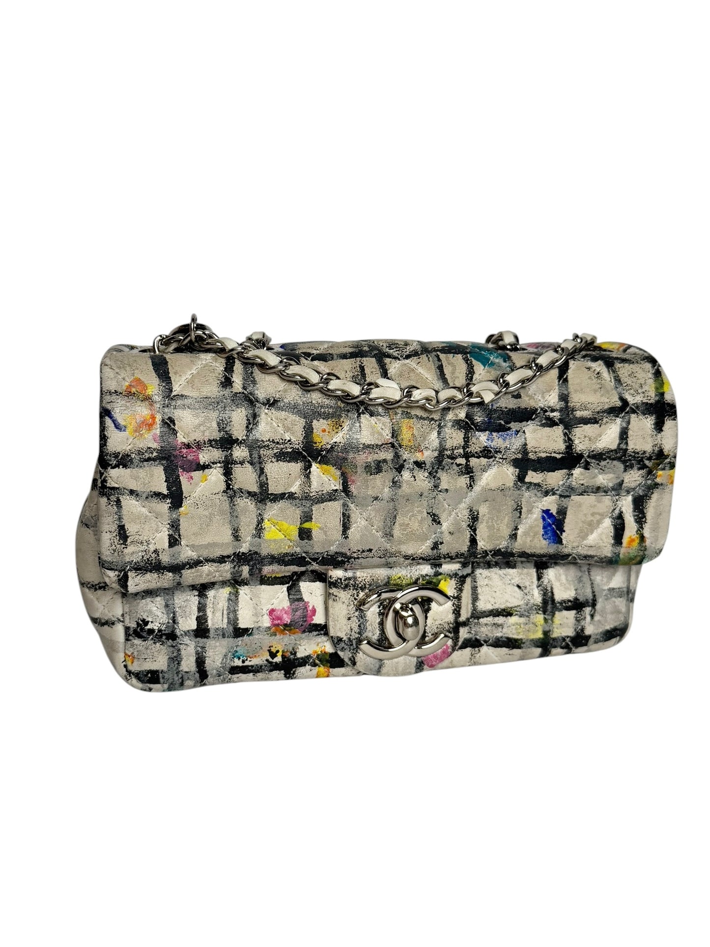 Chanel Hand-Painted Mini Flap