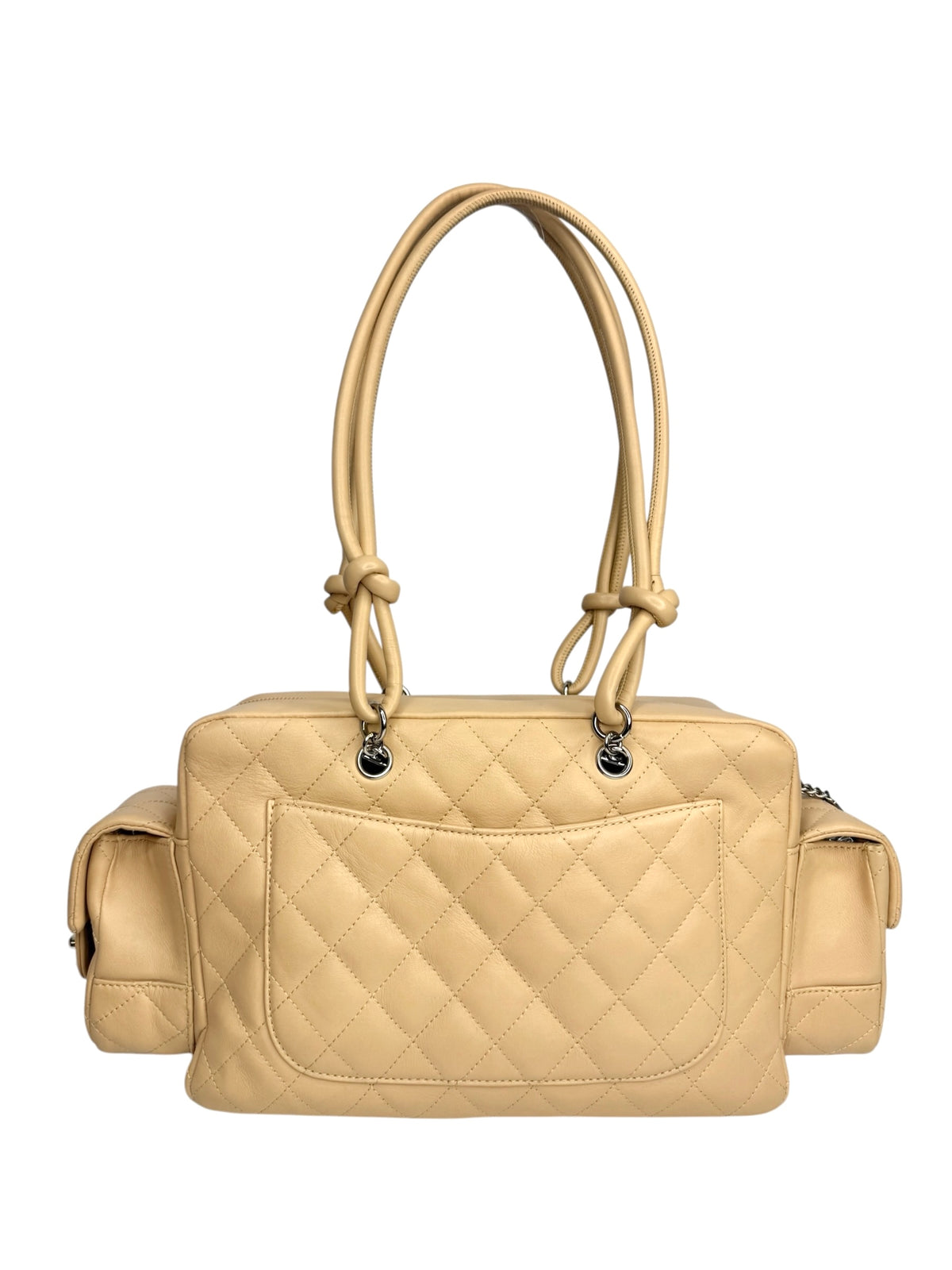 Chanel Beige Ligne Cambon Reporter Bag T8927