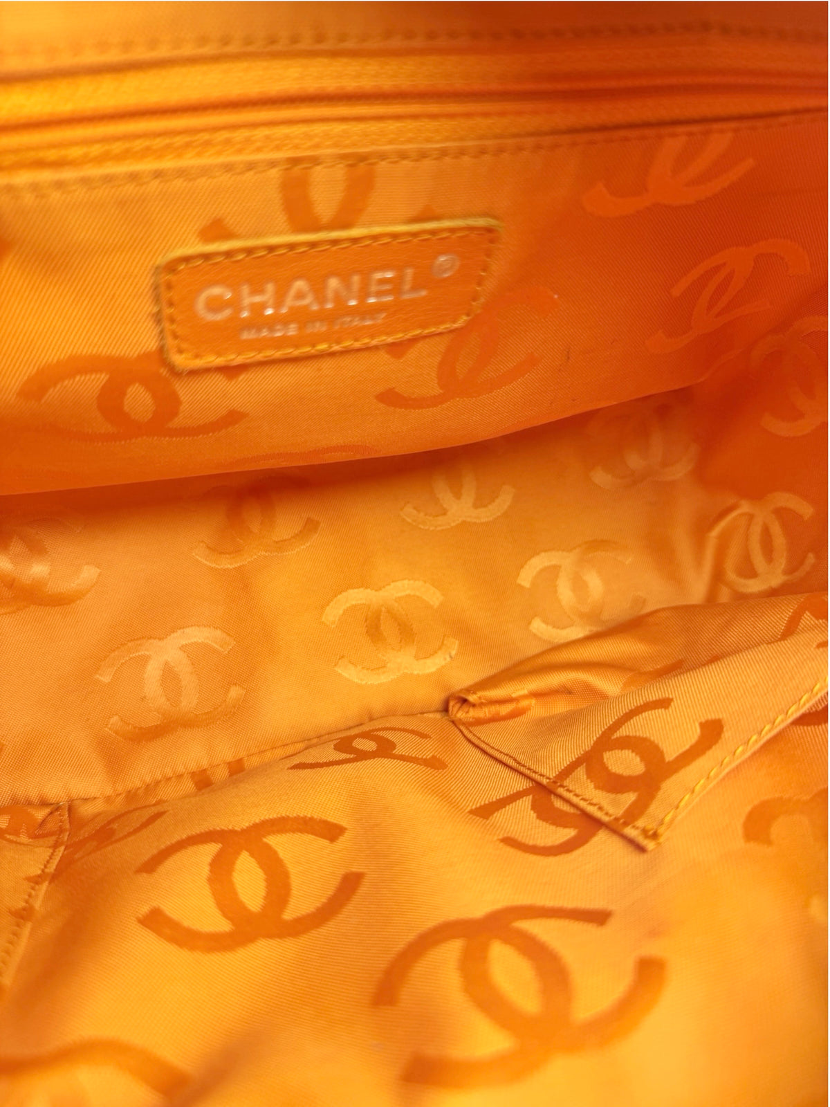 Chanel Beige Ligne Cambon Reporter Bag T8927