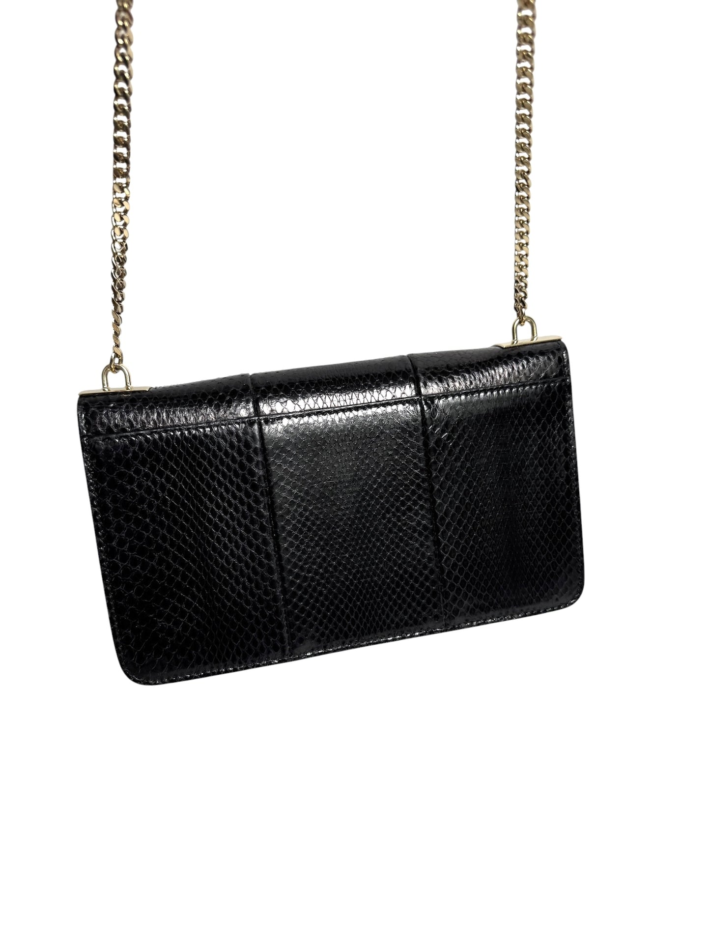 Gucci Black Python Shoulder