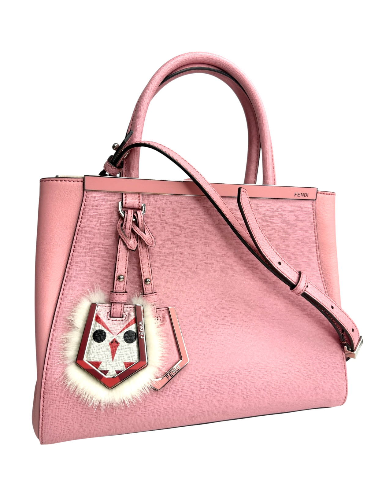 Fendi 2Jours Pink Petite Tote T9020