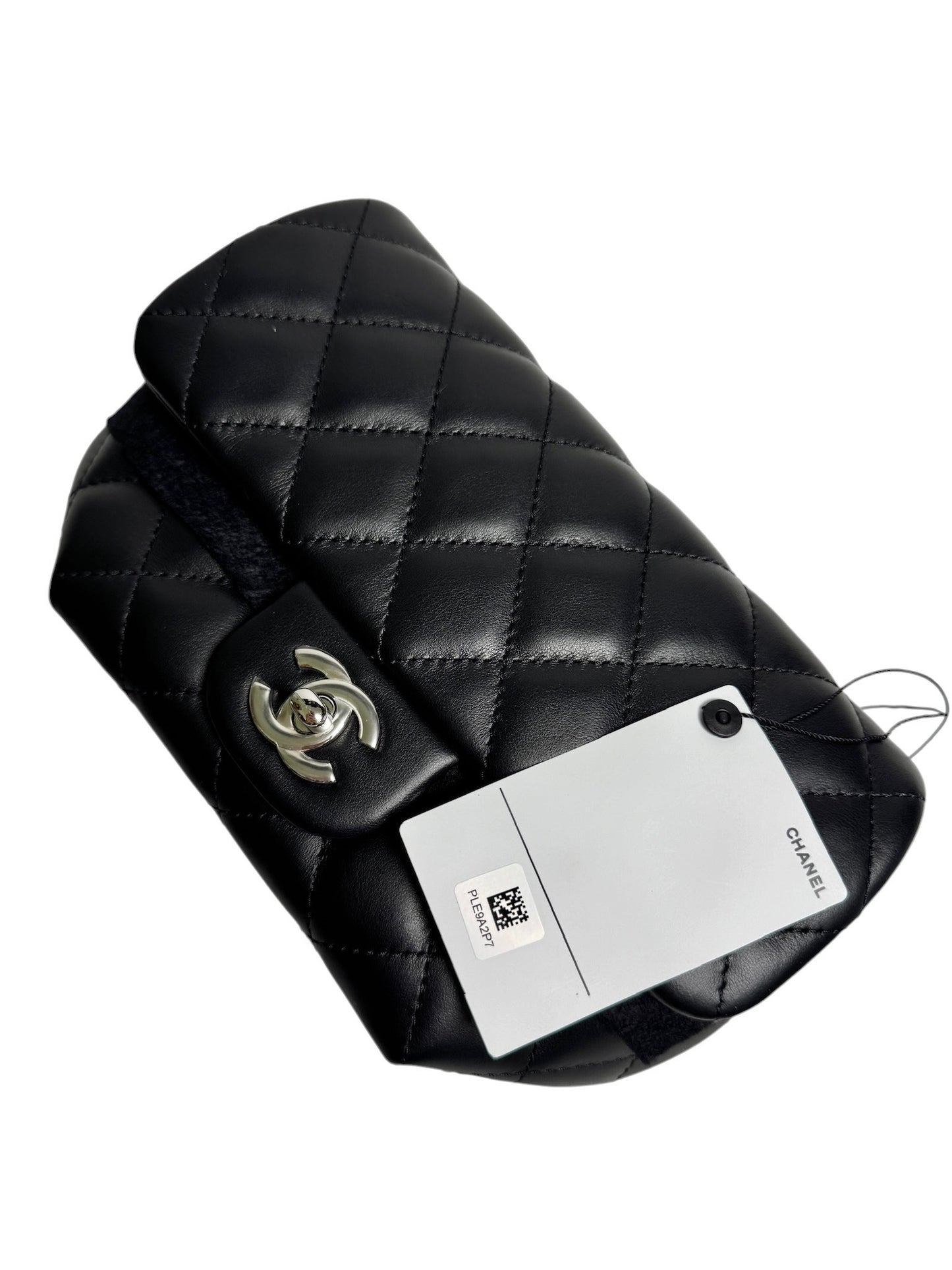 Chanel Quilted Black Uniform Flap Belt Bag
