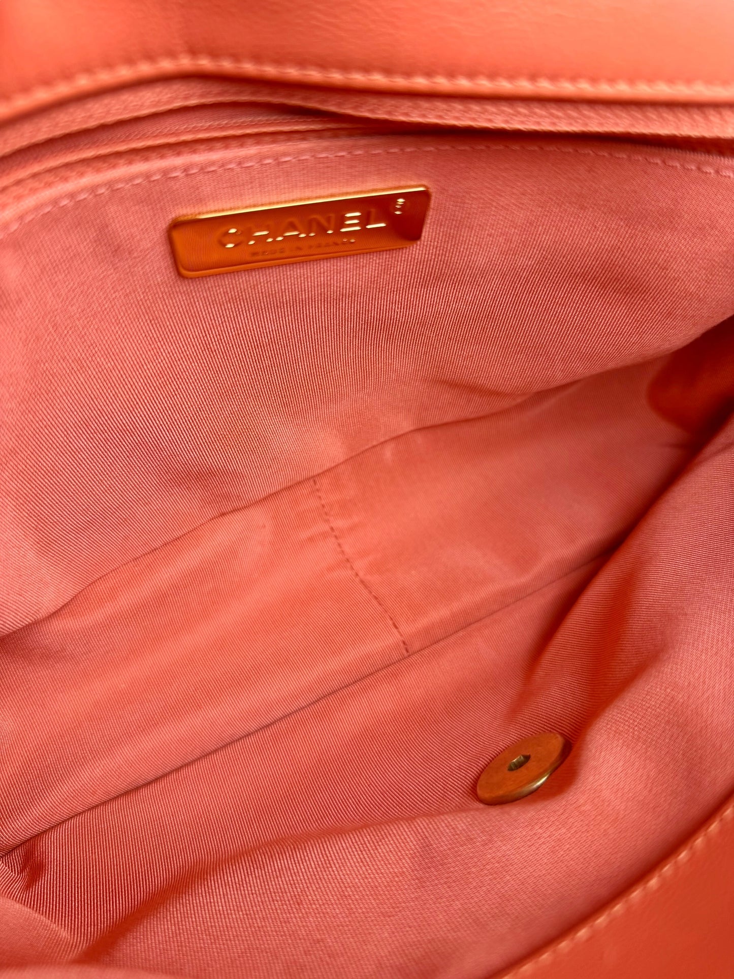 Chanel Quilted Pink 19 Medium Flap