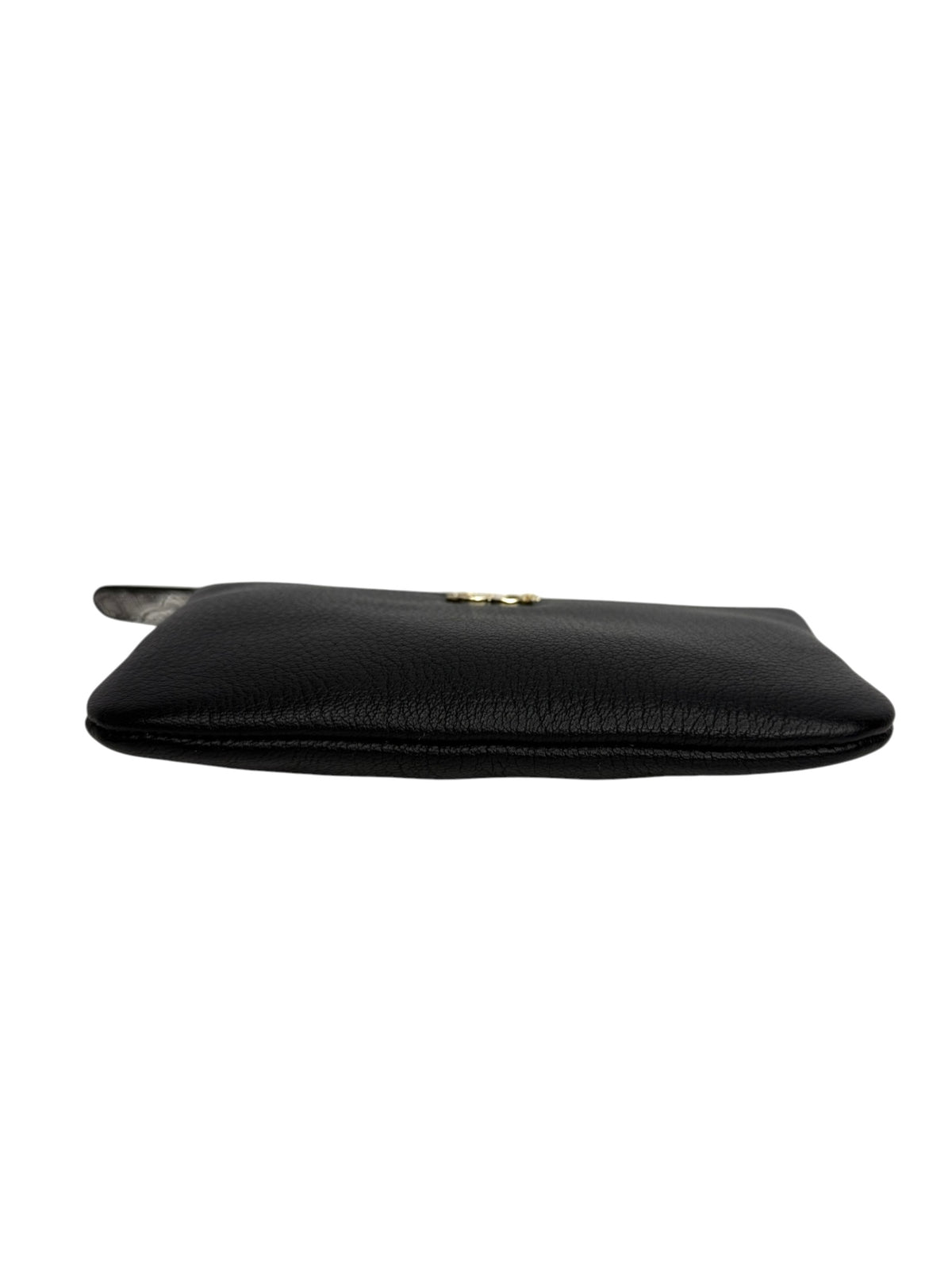 Chanel Black Camellia Mini O Case T8956