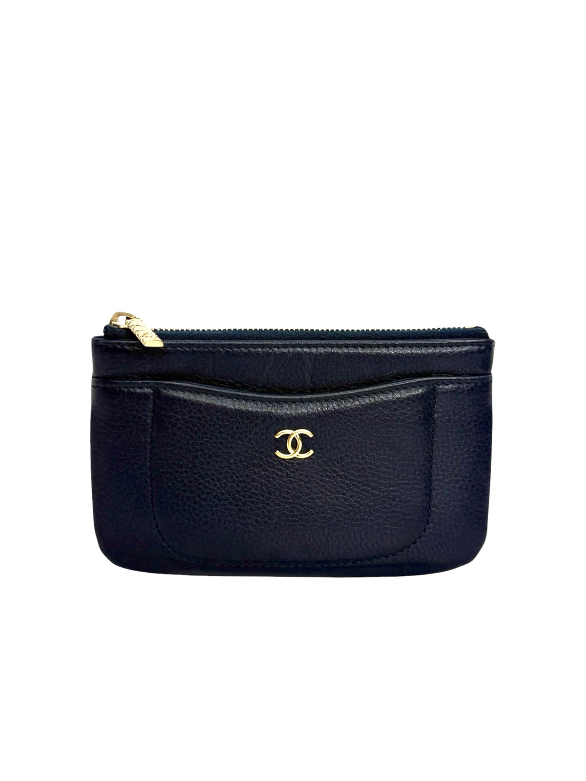 Chanel Navy Neo Executive Mini O Case T8952