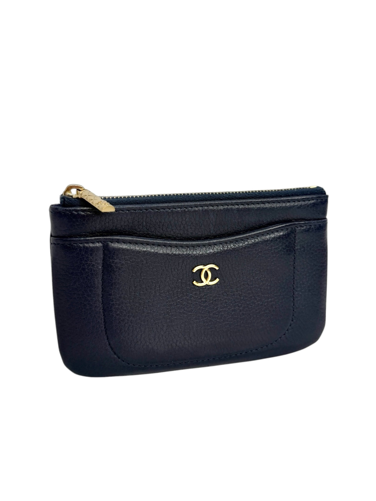 Chanel Navy Neo Executive Mini O Case T8952