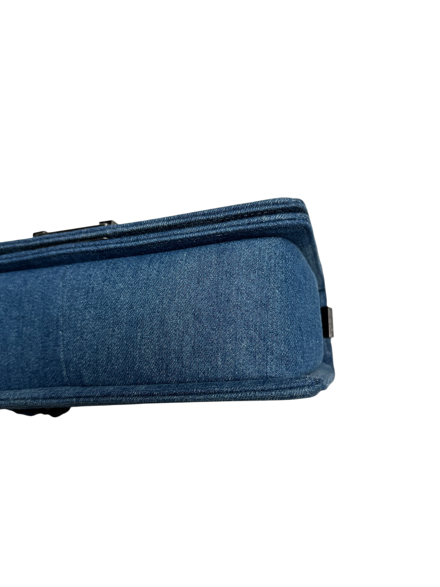 Chanel Denim Tweed Boy Bag Medium RHW