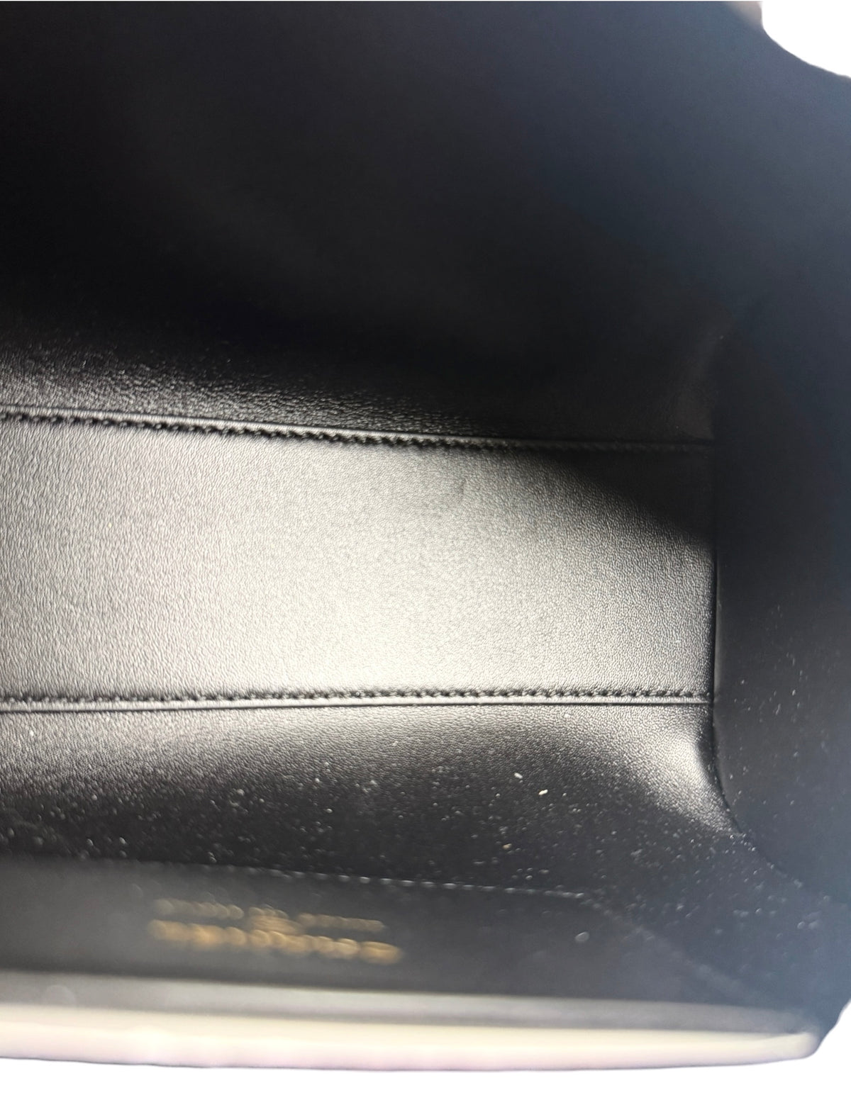 Chanel Black Crocodile Embossed Mini Bowling Bag T8897