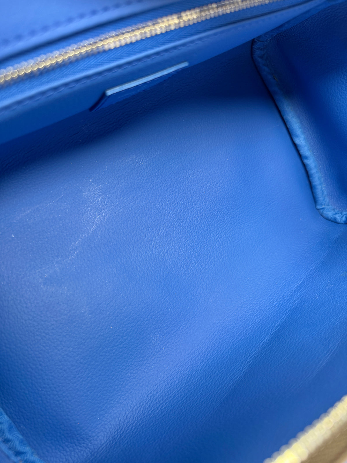 Louis Vuitton Dopp Kit Monogram Travel Case Blue T8879