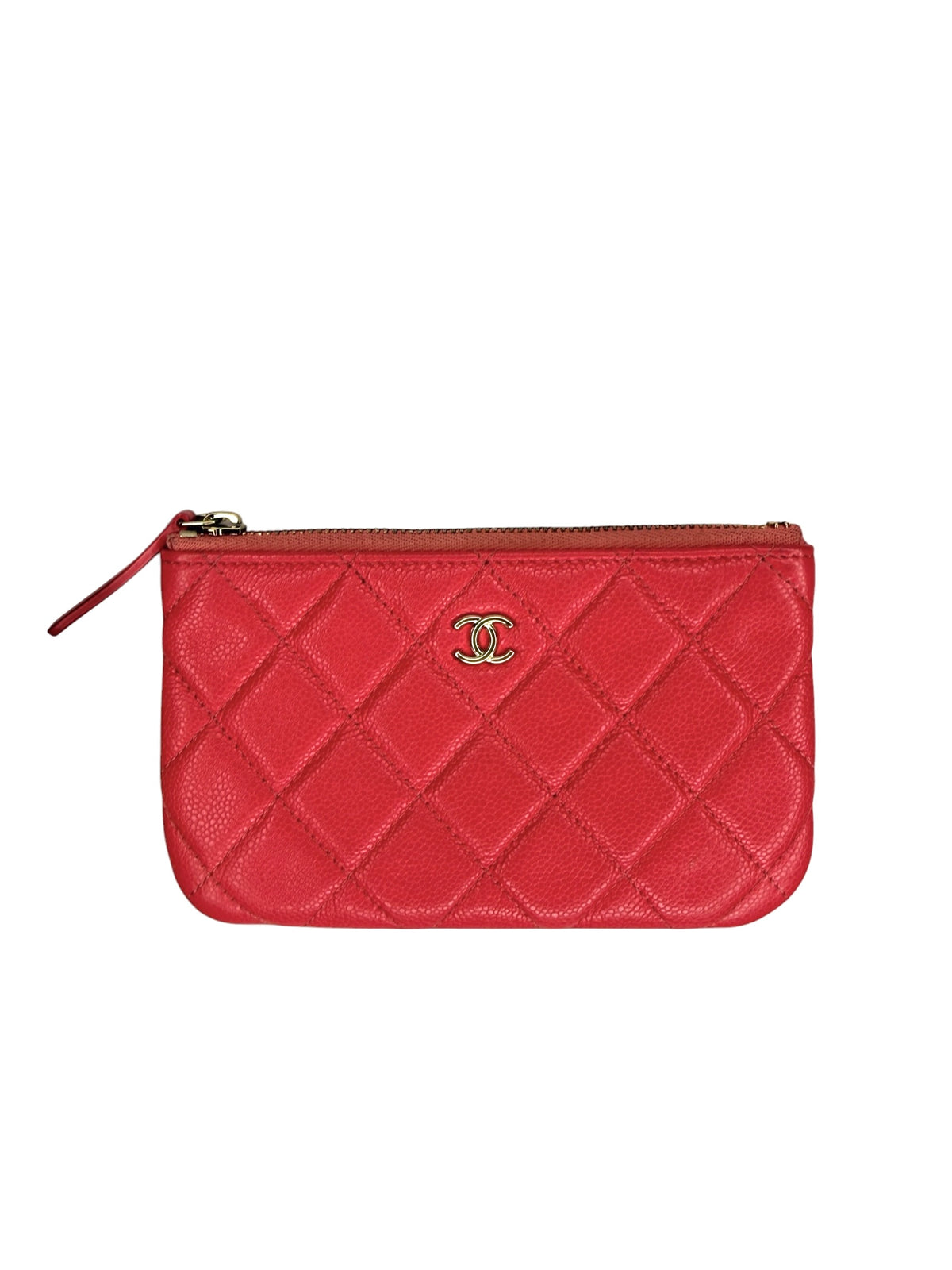 Chanel Pink Caviar Mini O Case T8954