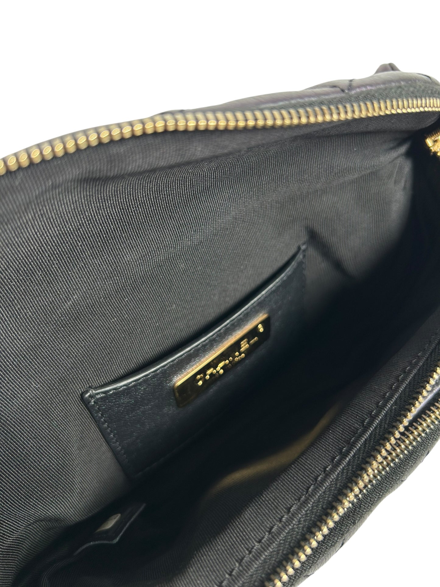 Chanel Black Iridescent Waist Bag GHW