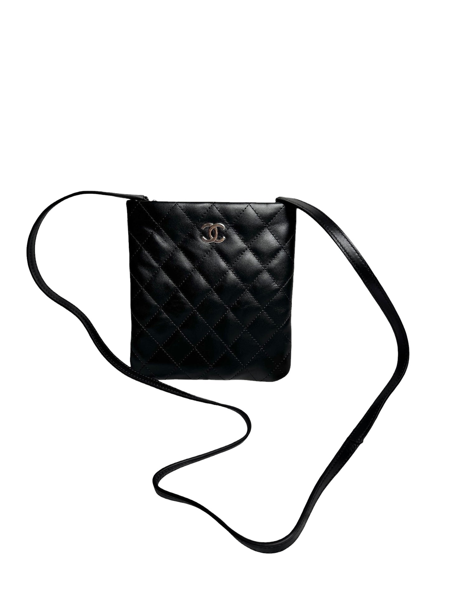Chanel Lambskin Quilted Crossbody Uniform