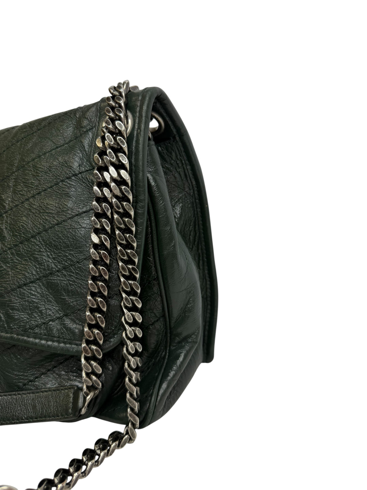 Saint Laurent Medium Niki Bag Green T8851