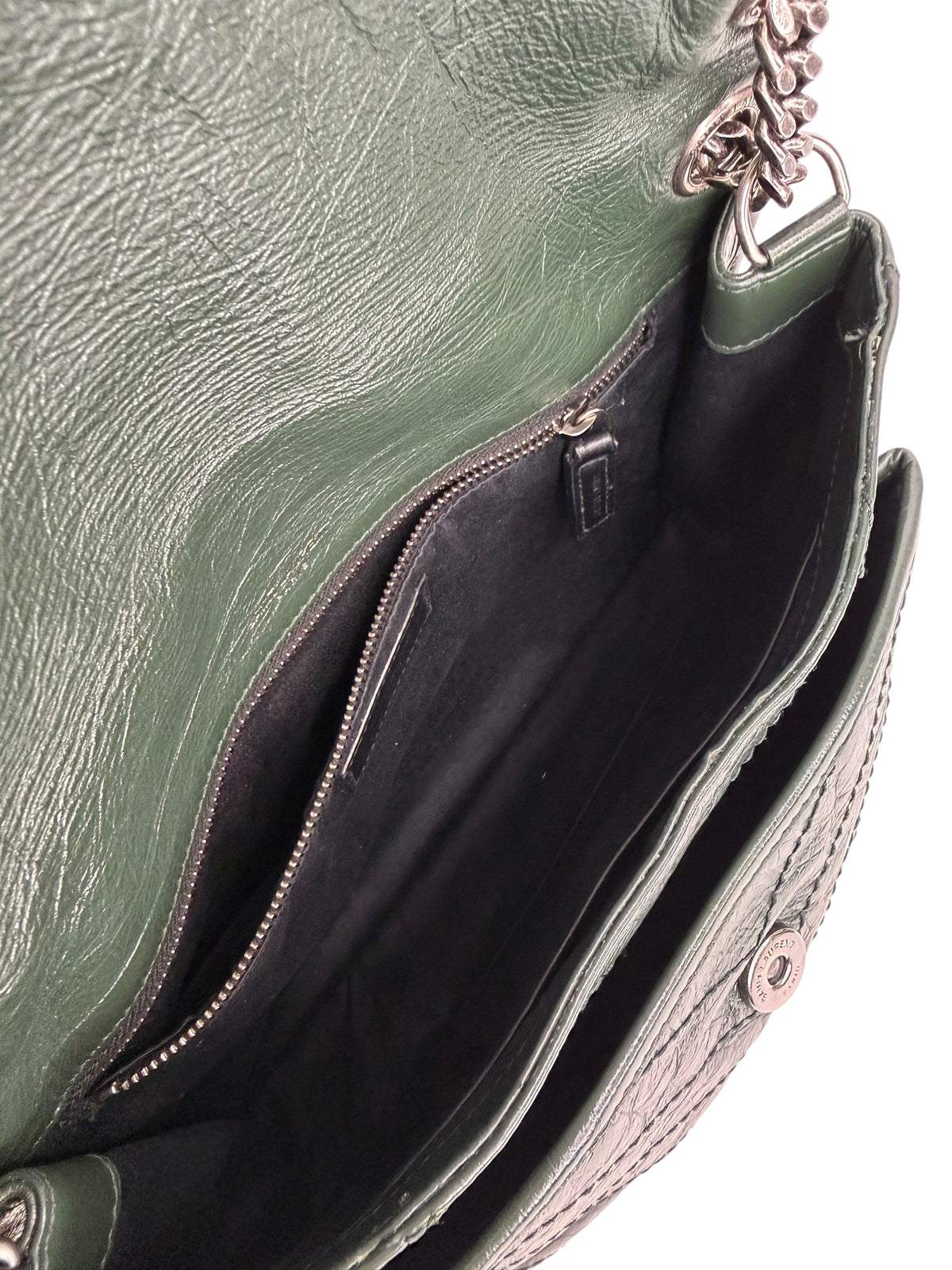 Saint Laurent Medium Niki Bag Green T8851
