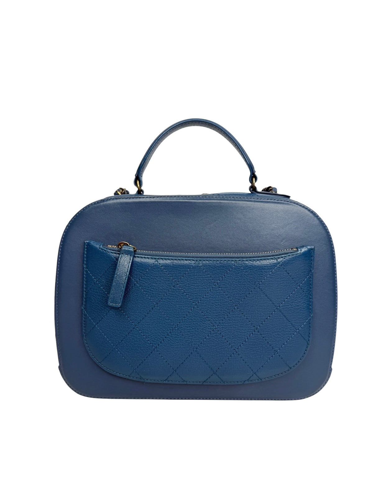 Chanel Blue Vanity Case T9045