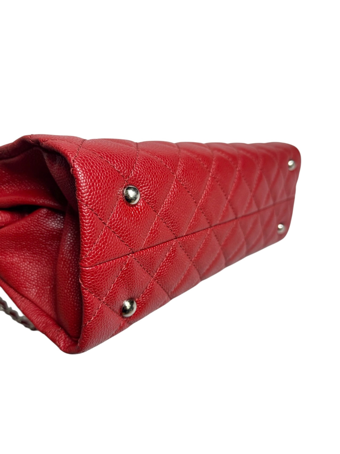 Chanel Red Caviar Tote