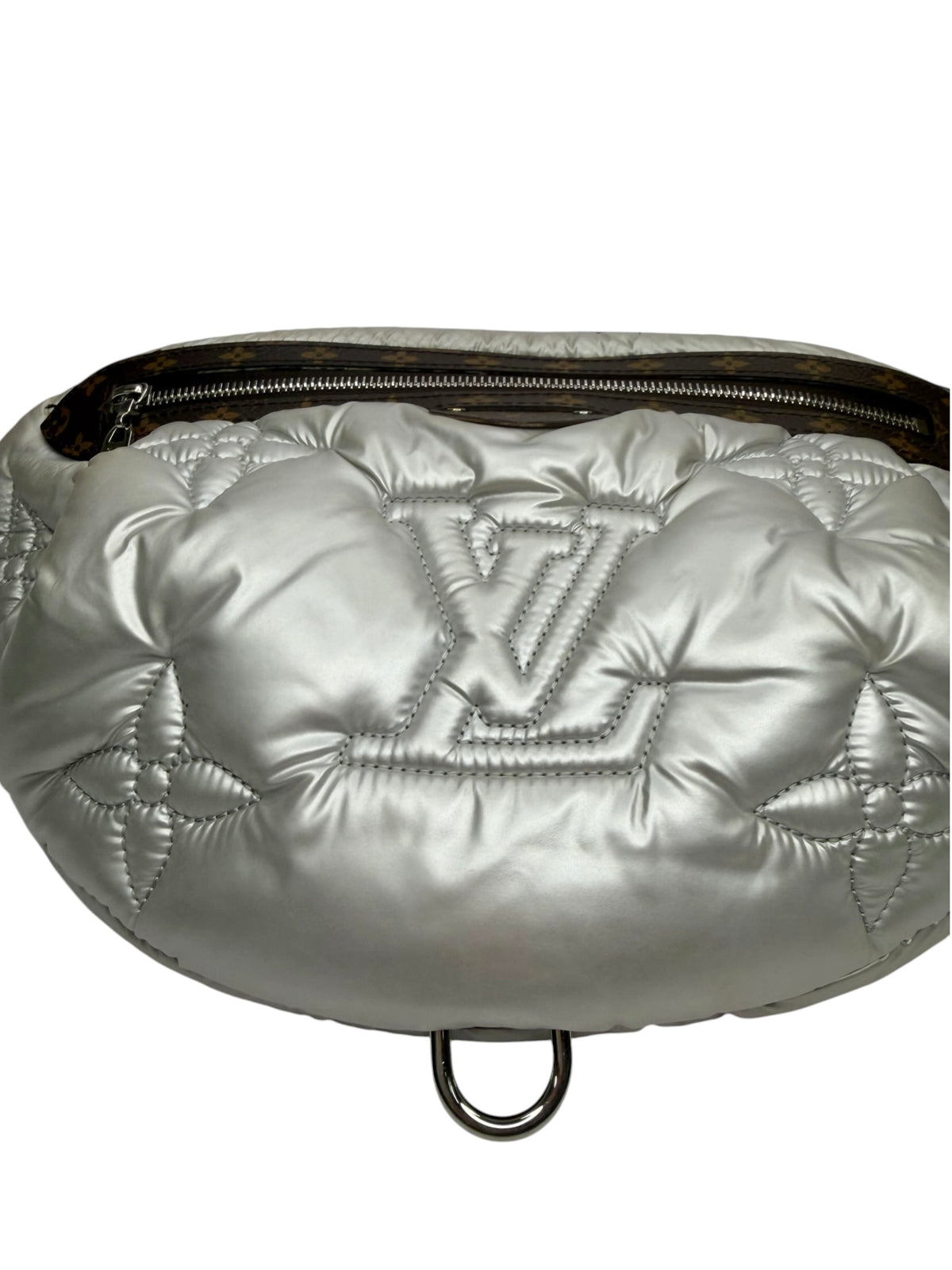 Louis Vuitton Monogram Pillow Bumbag Silver T9044