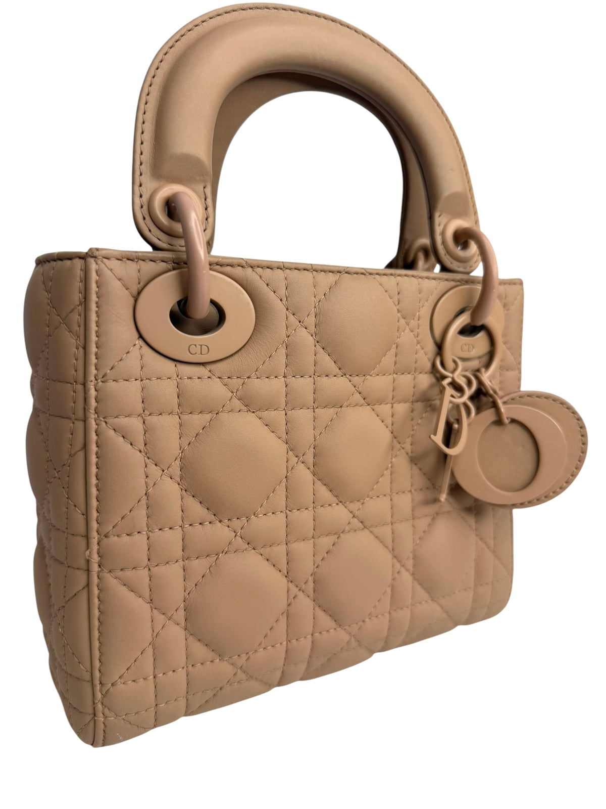 Dior Mini Ultra Matte Calfskin Nude T9040