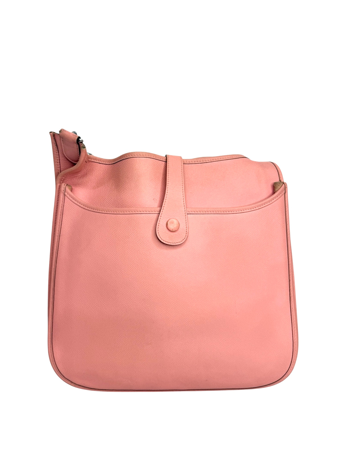 Hermes Evelyne GM Rose Confetti Epsom T8965