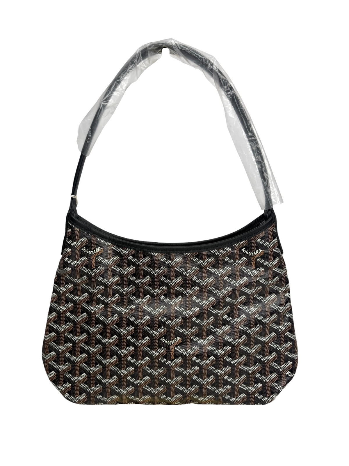 Goyard Goyardine Mini Boheme Hobo Black T9000