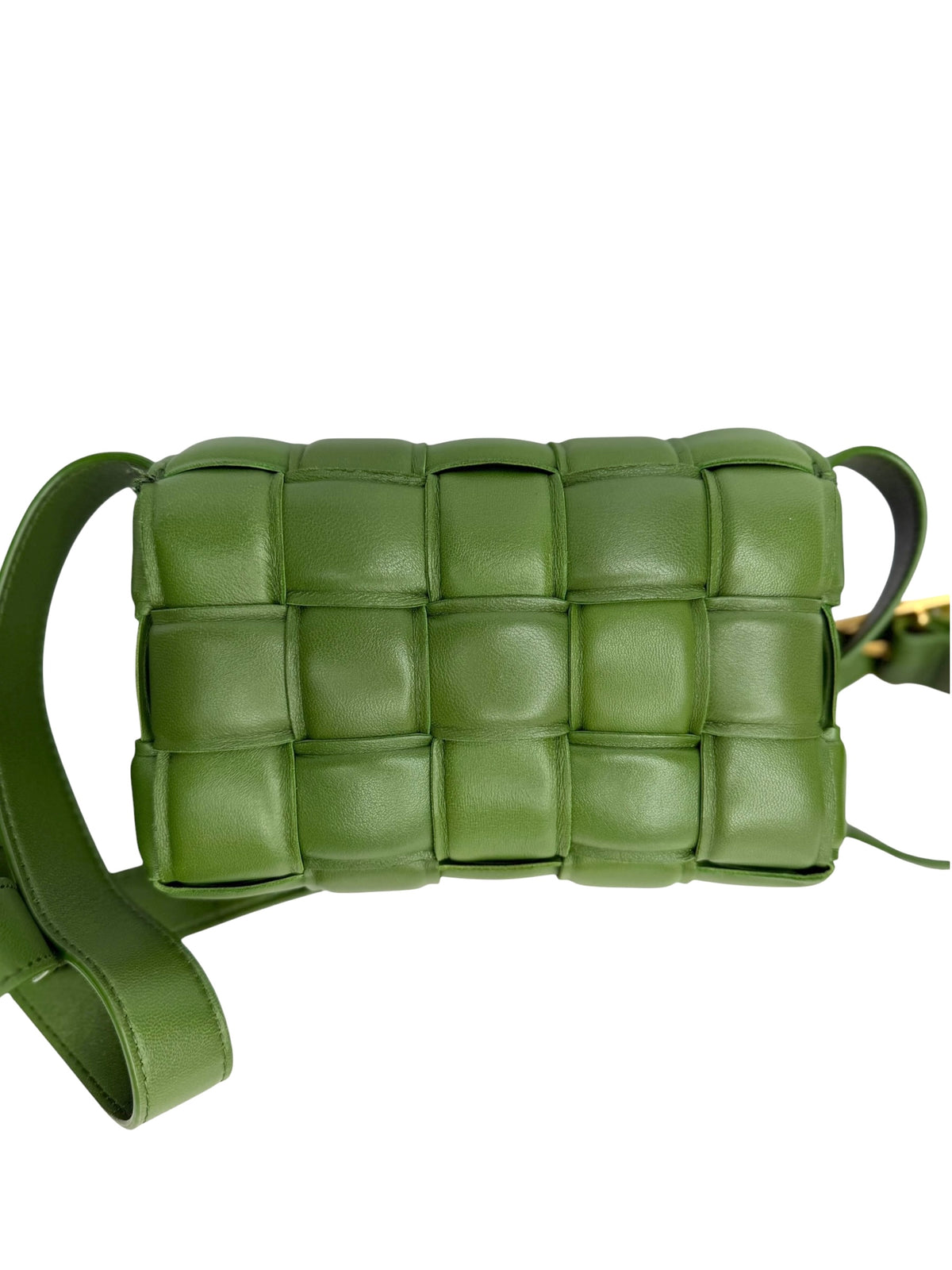 Bottega Veneta Green Padded Mini Cassette T9154