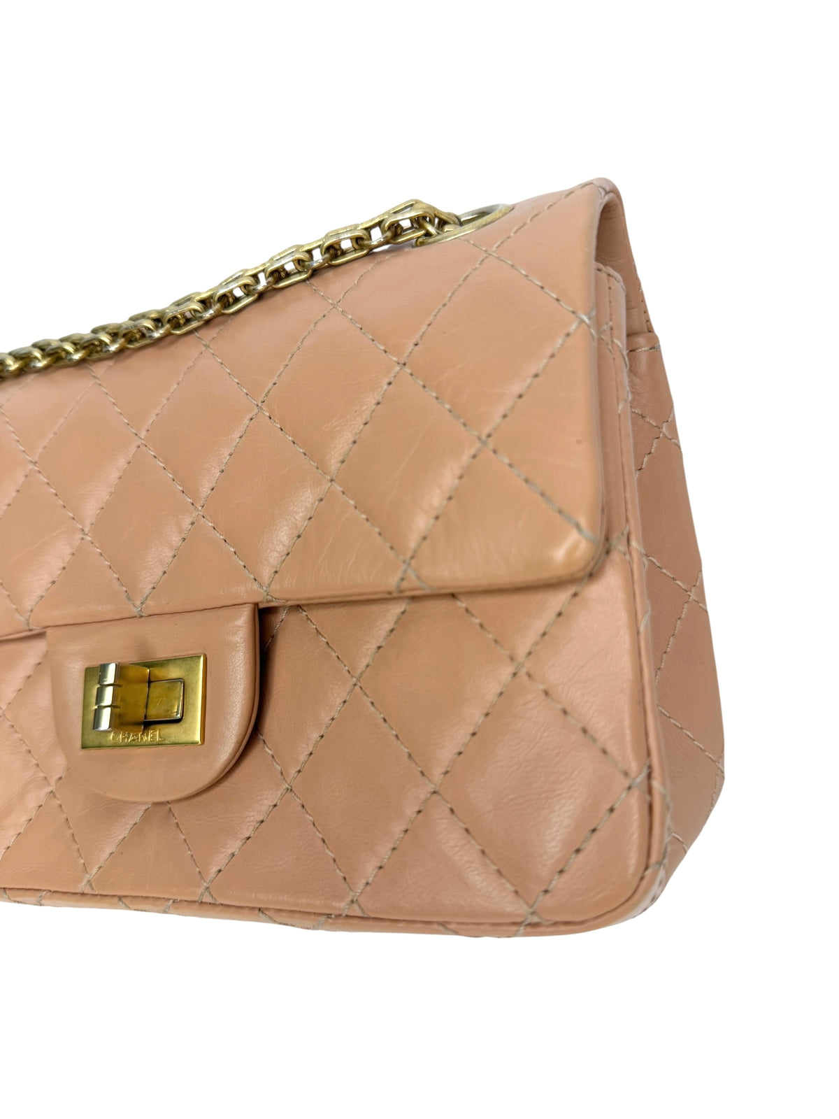 Chanel Mini Neutral Pink Reissue 2.55 T9148