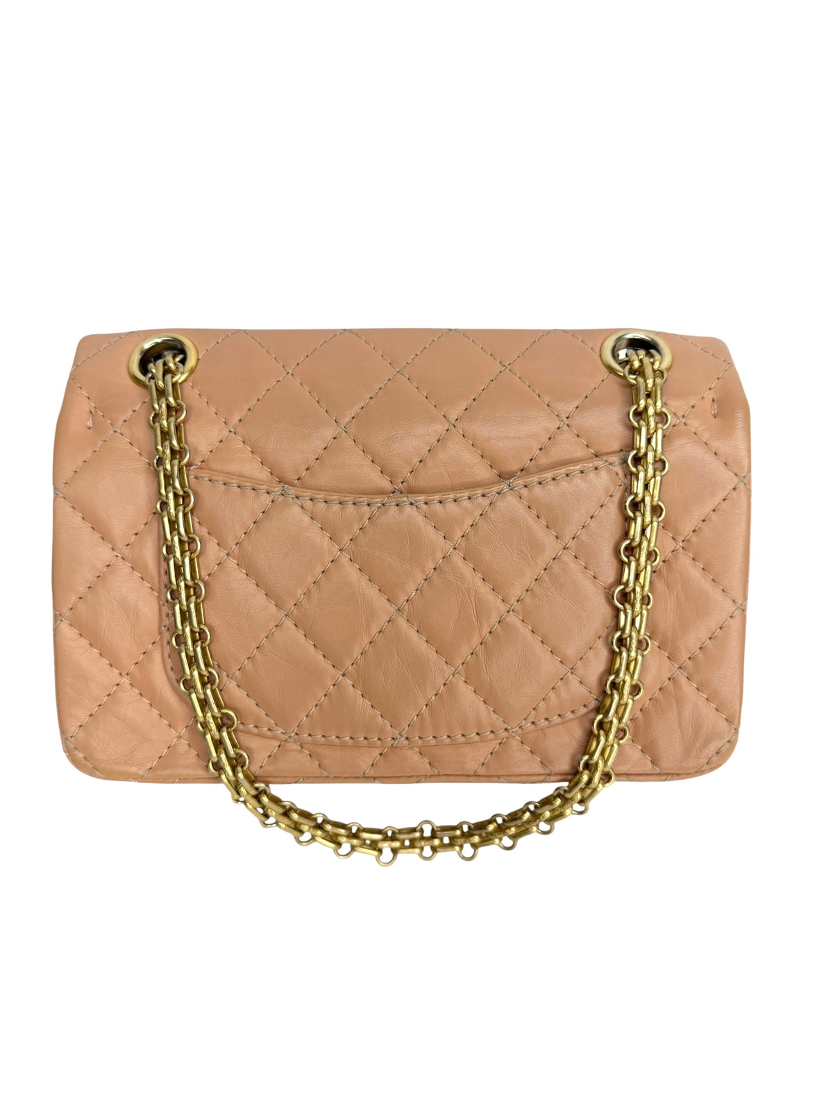Chanel Mini Neutral Pink Reissue 2.55 T9148