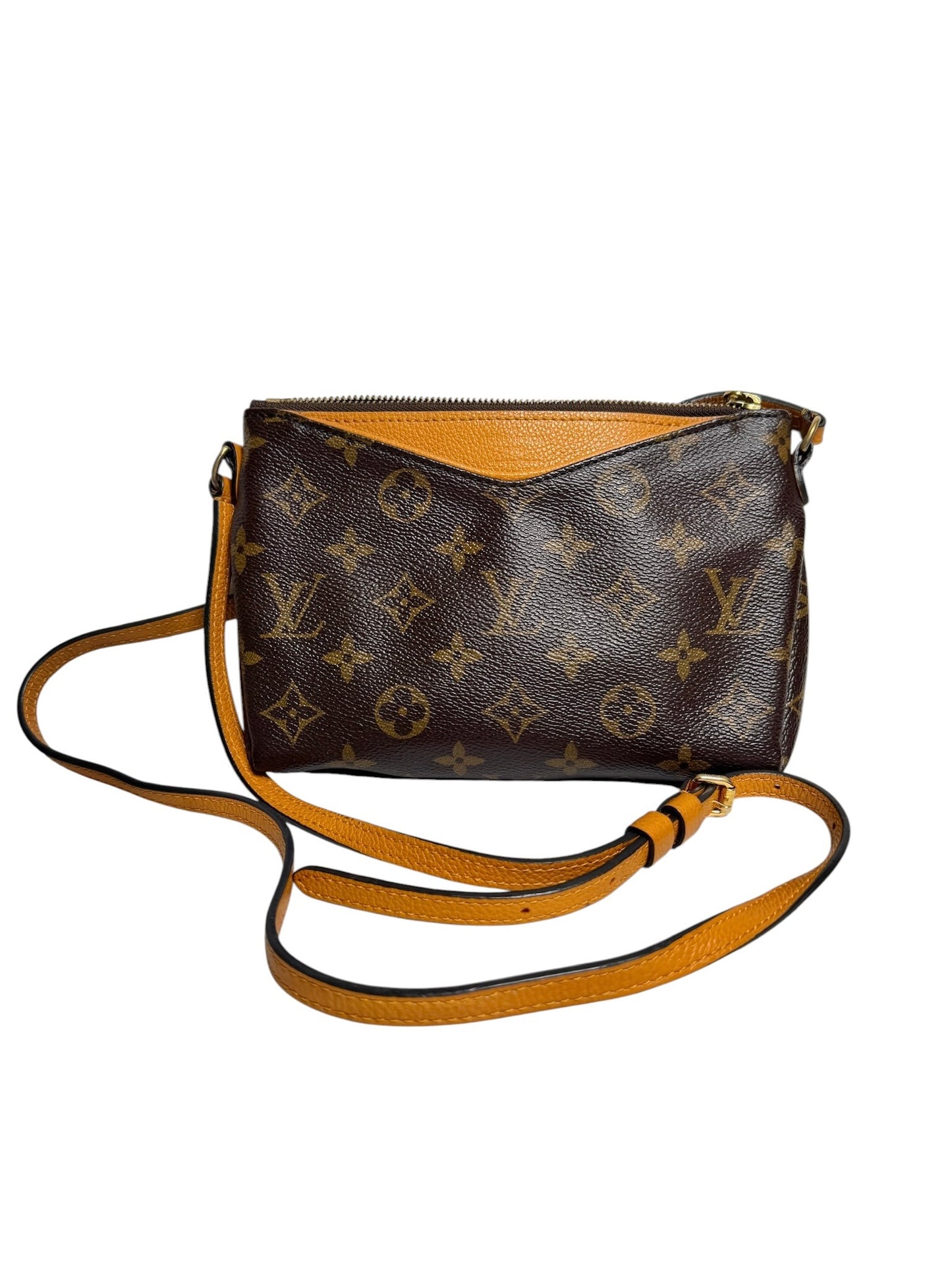 Louis Vuitton Brown Monogram Pallas Crossbody