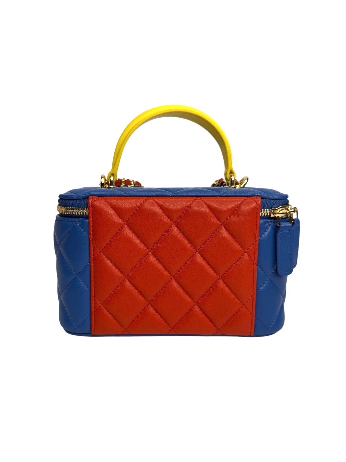 Chanel Superman Top Handle Vanity With Chain T7854