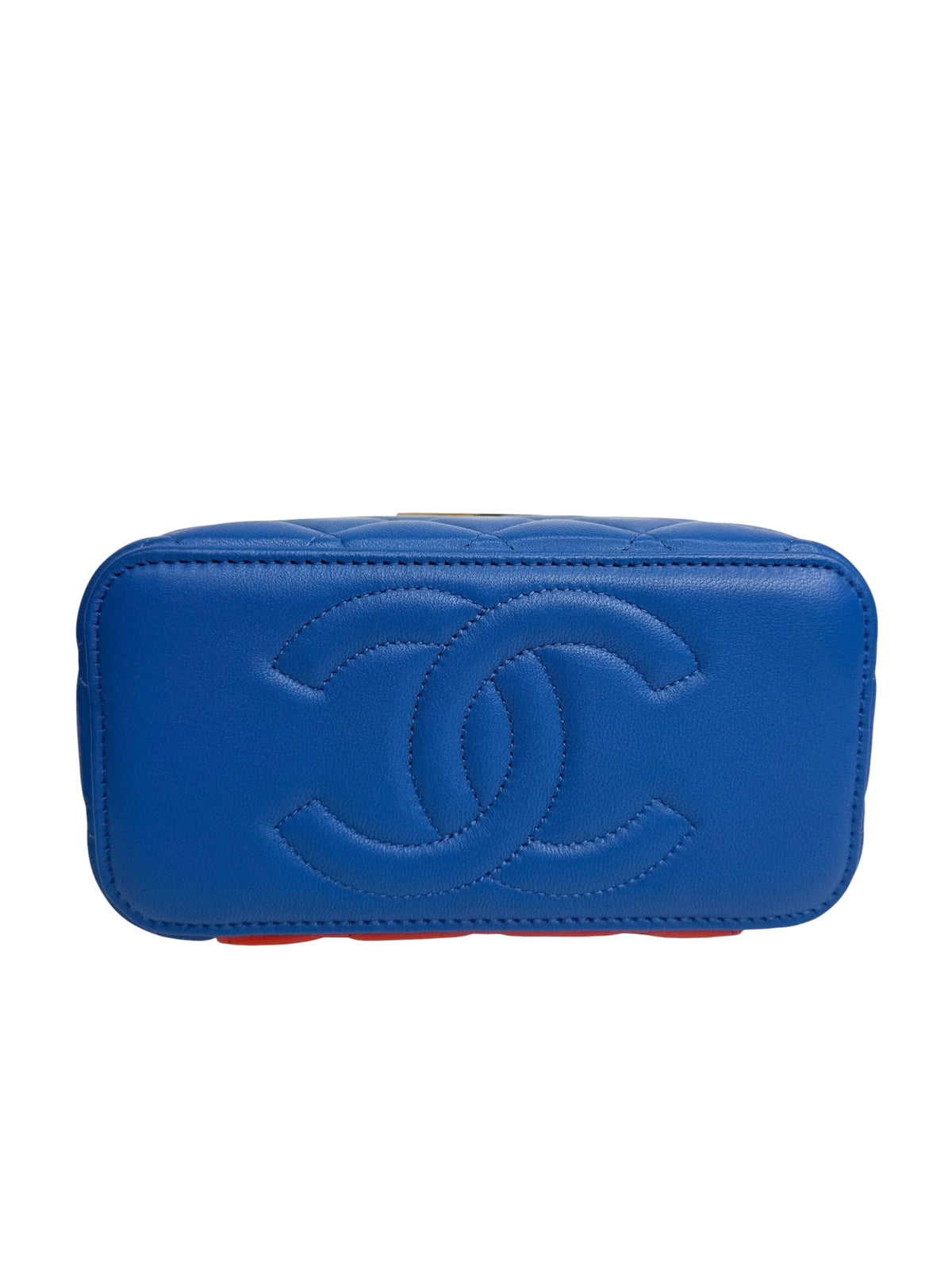 Chanel Superman Top Handle Vanity With Chain T7854