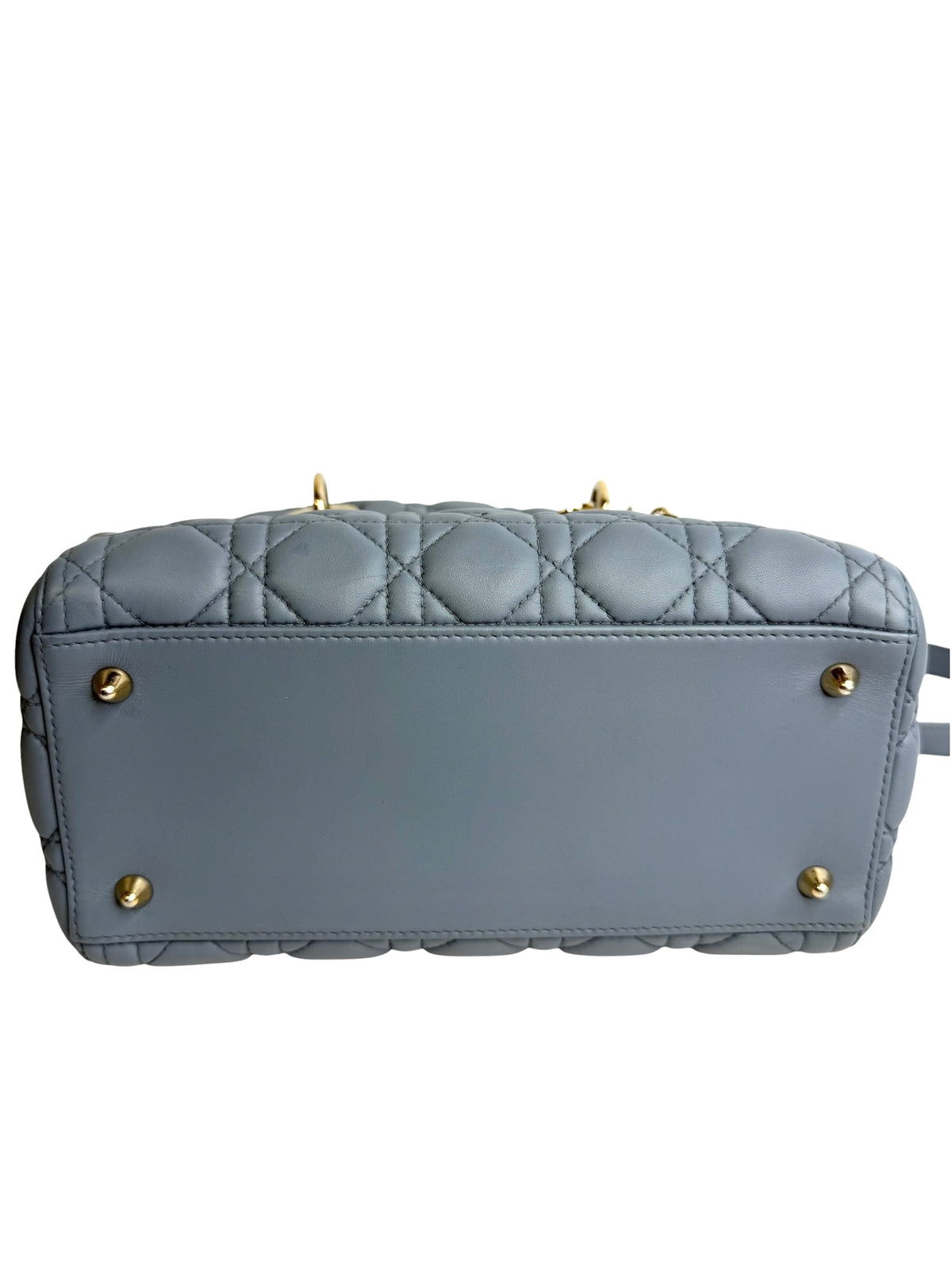 Dior Medium Dusty Blue Lady Dior GHW T9175