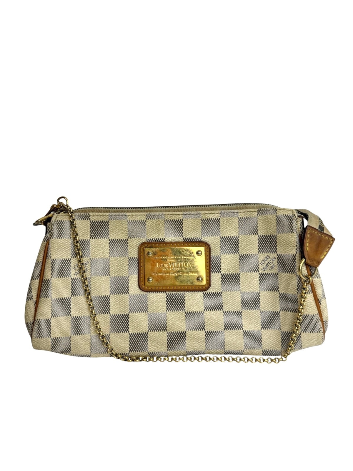 Louis Vuitton Damier Azur Eva Clutch T9174