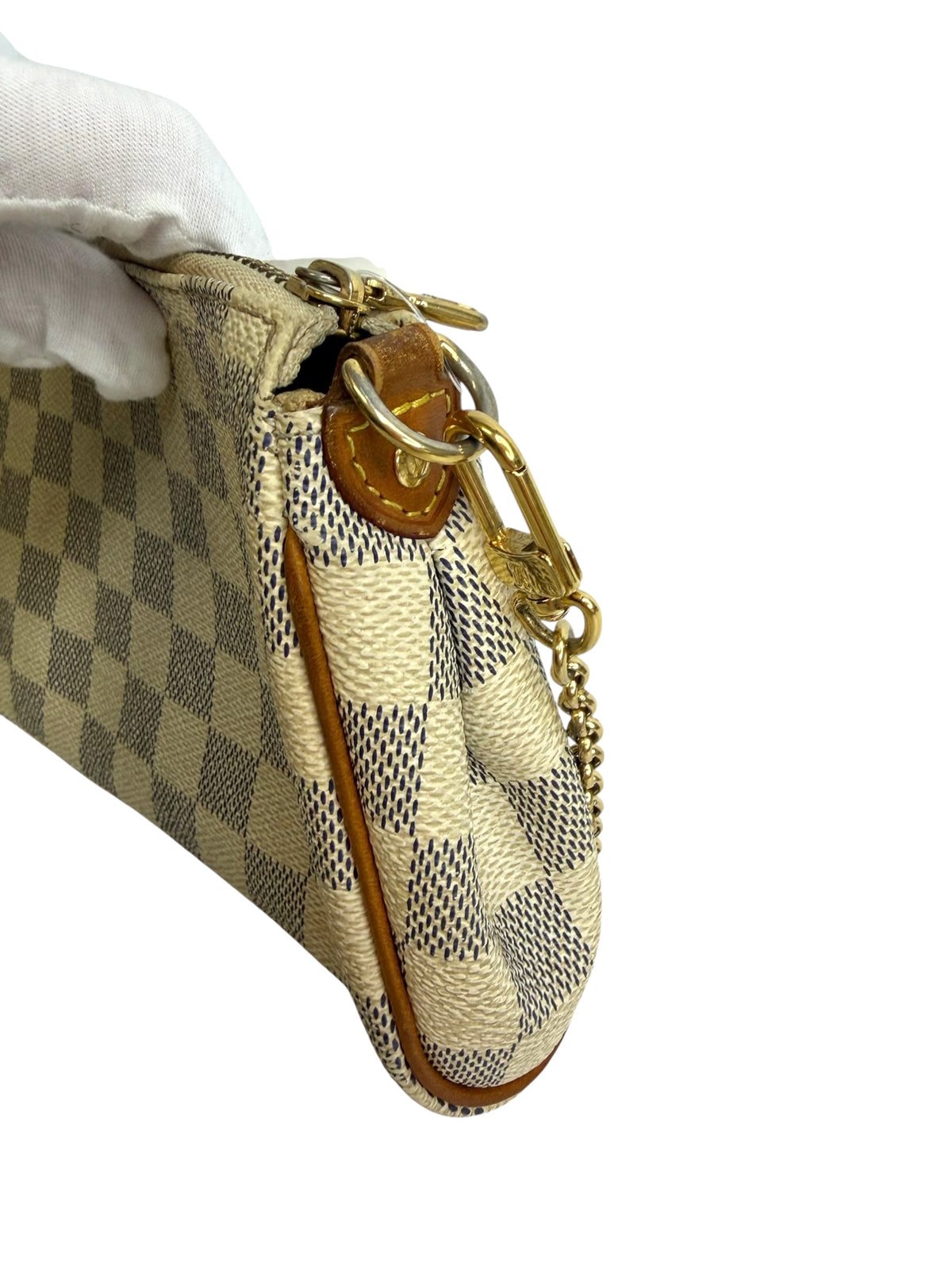 Louis Vuitton Damier Azur Eva Clutch T9174