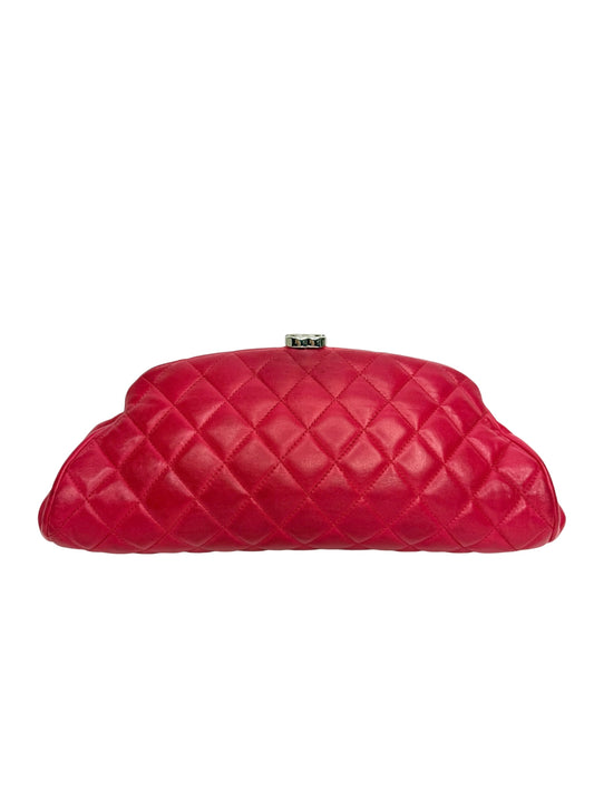 Chanel Timeless CC Clutch Pink Lambskin T8919