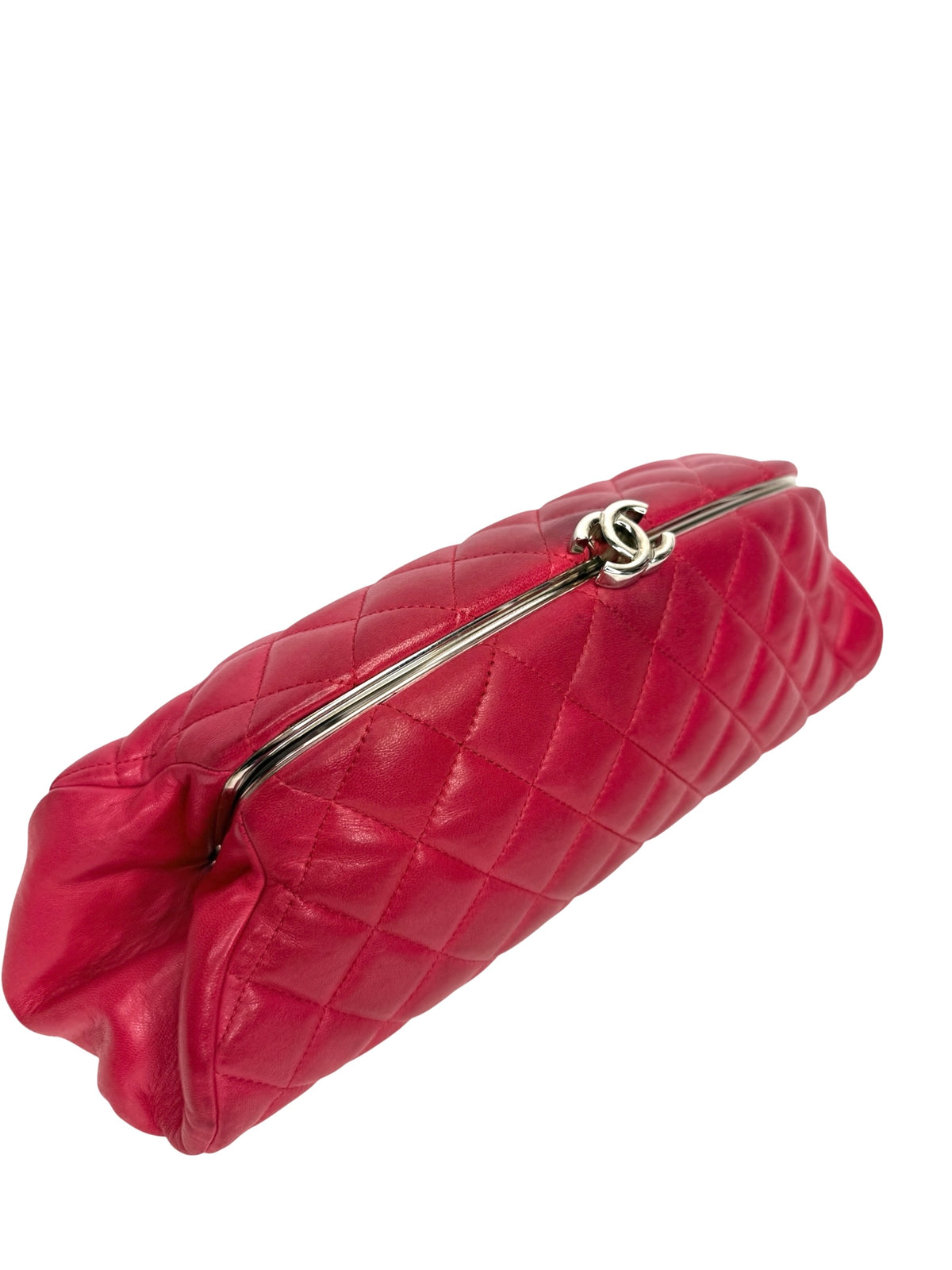 Chanel Timeless CC Clutch Pink Lambskin T8919