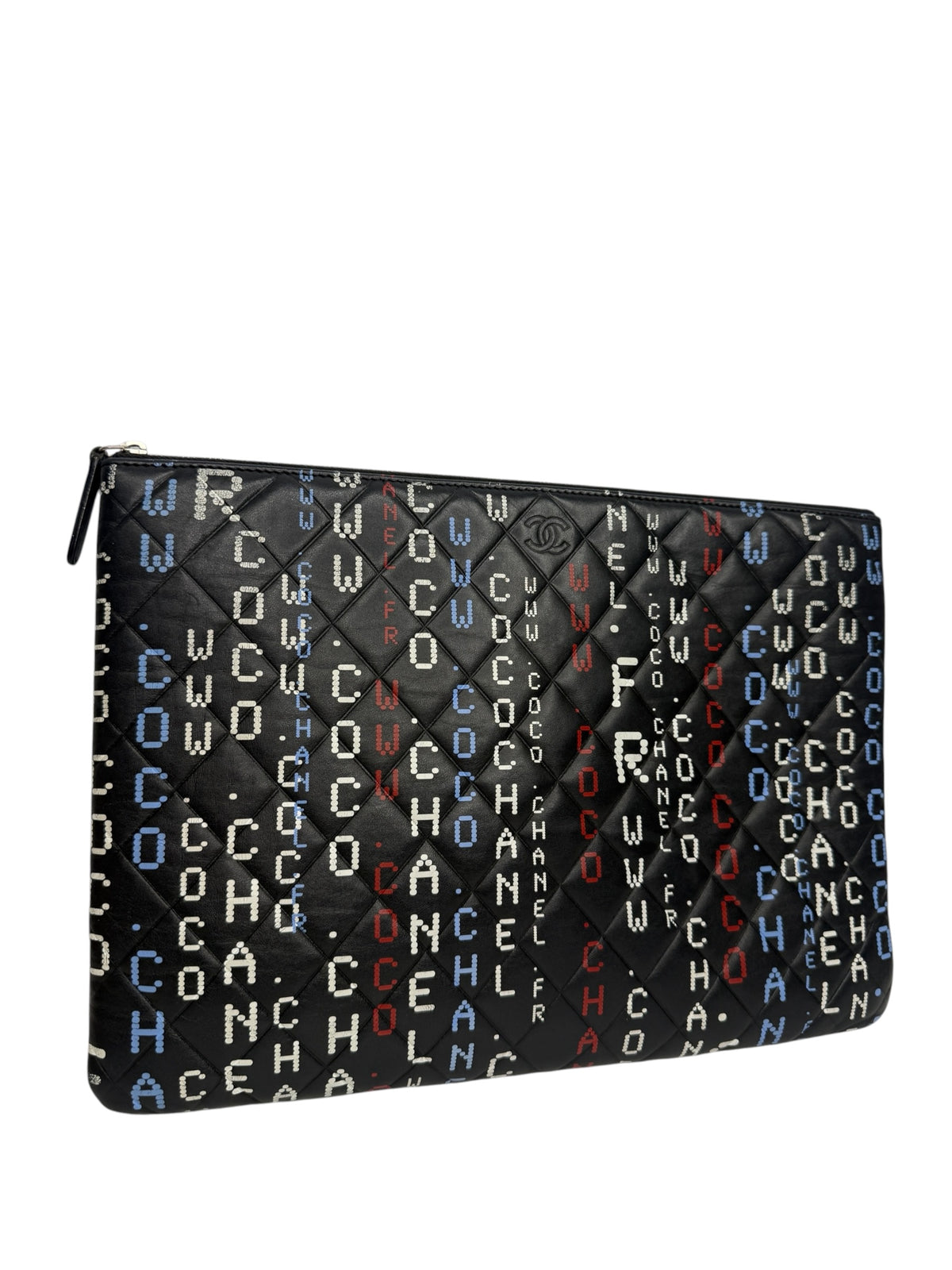 Chanel Large Data Center Quilted O Case T9055