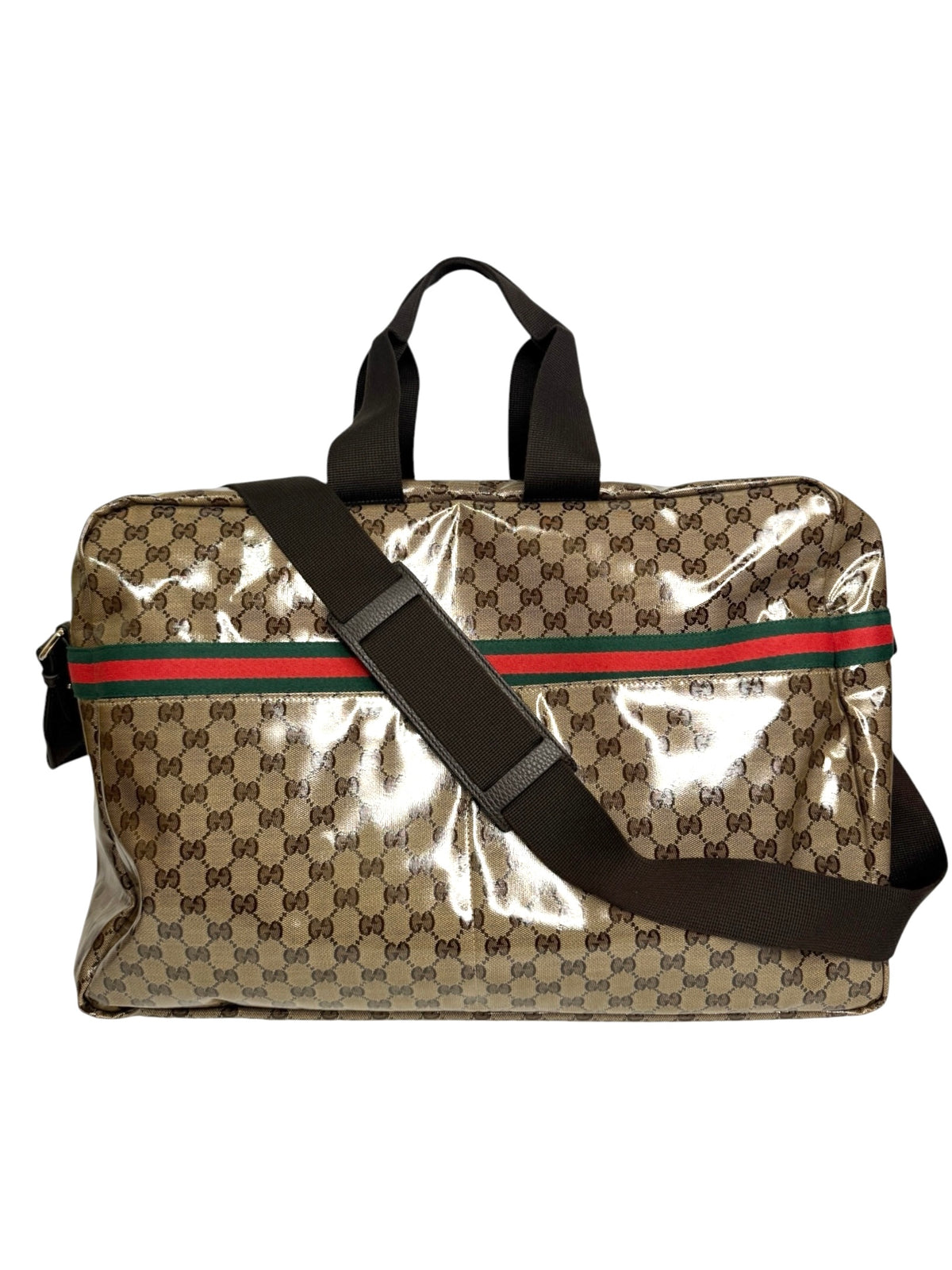 Gucci GG Crystal Weekender Bag T9138