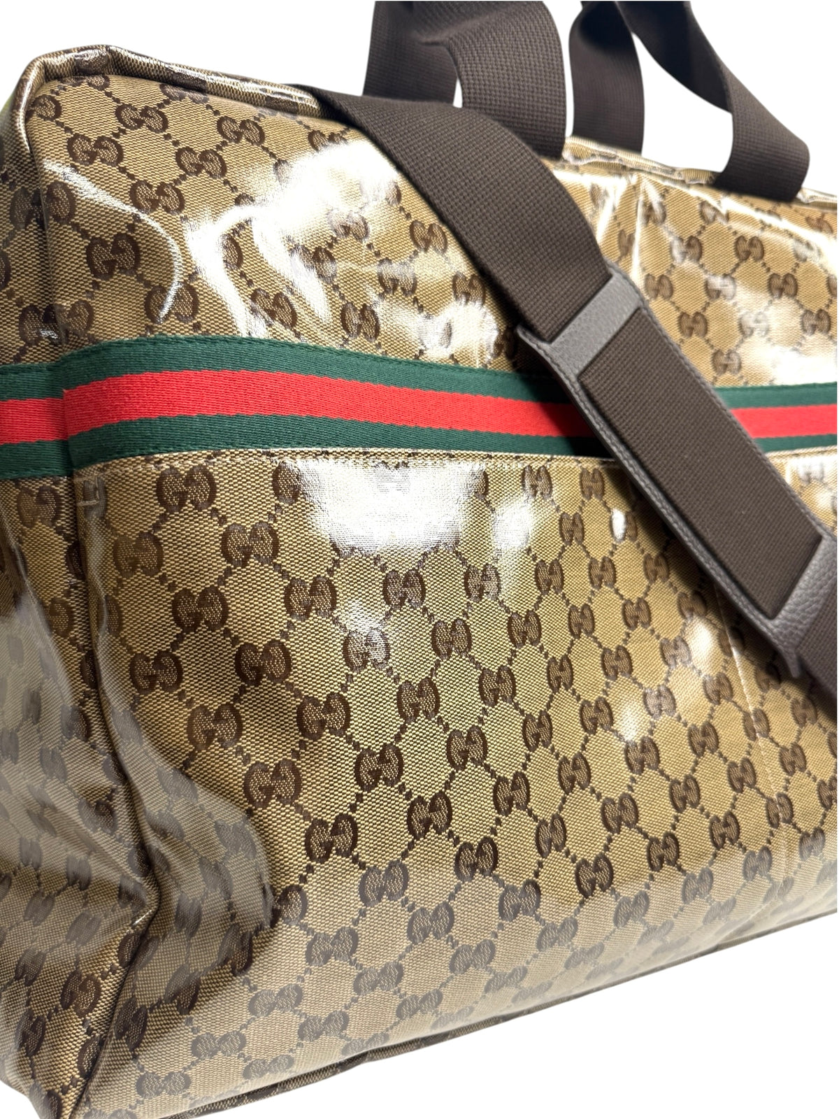 Gucci GG Crystal Weekender Bag T9138