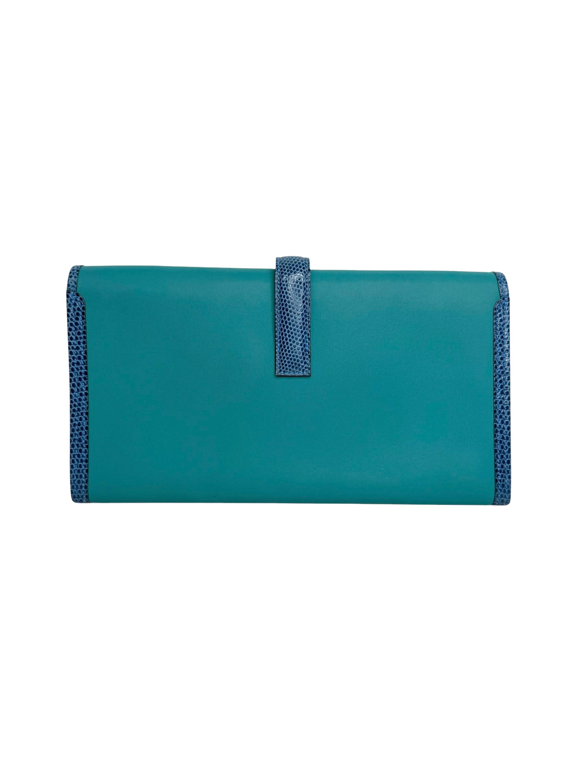 Hermes Swift Lizard Jige Elan Touch 29 Clutch T9226
