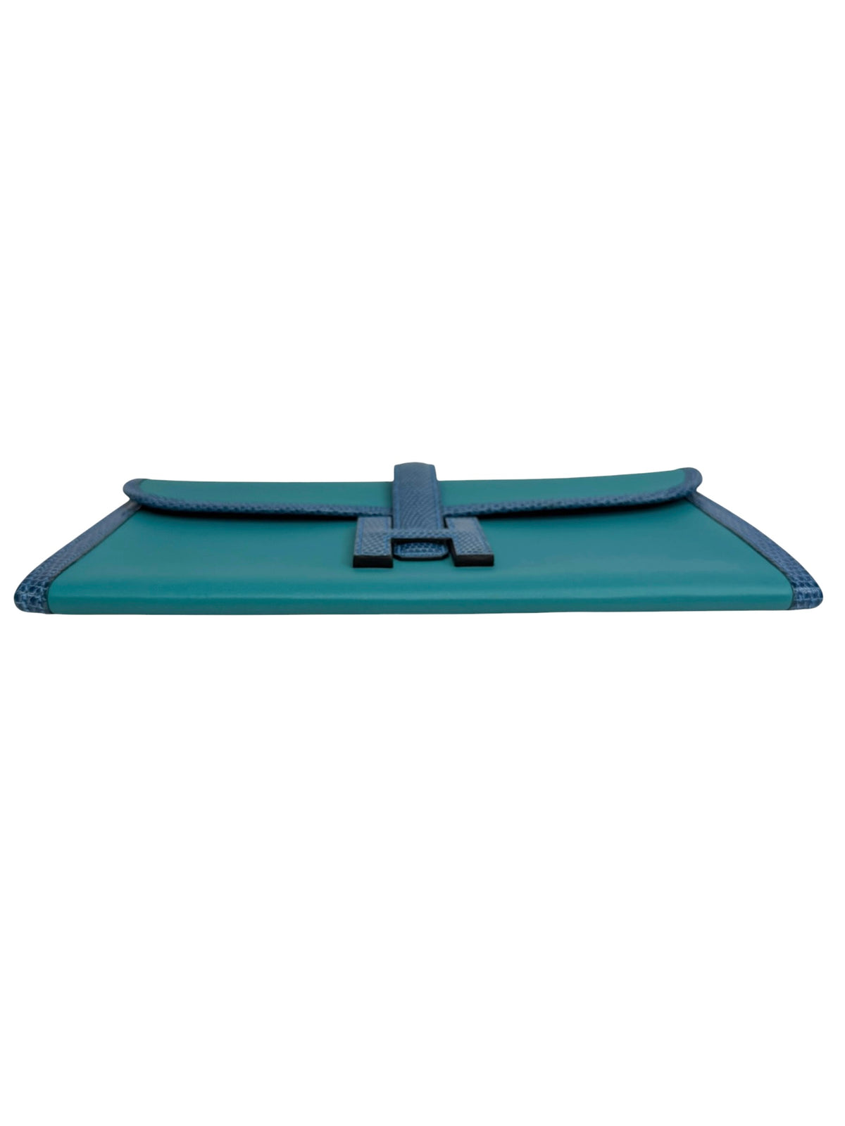 Hermes Swift Lizard Jige Elan Touch 29 Clutch T9226