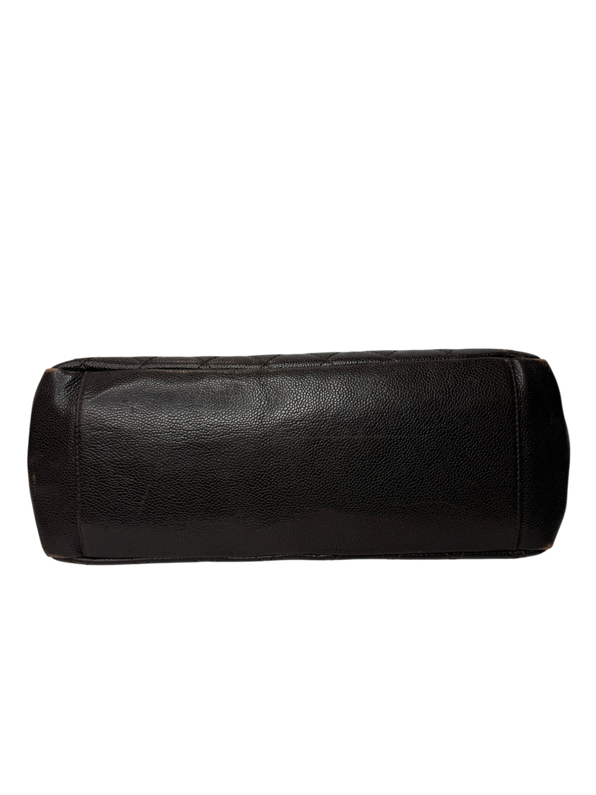 Chanel Brown Caviar Grand Shopping Tote SHW T8977