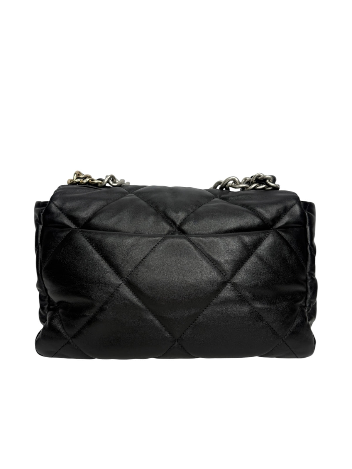 Chanel 19 Large Black Flap T9036