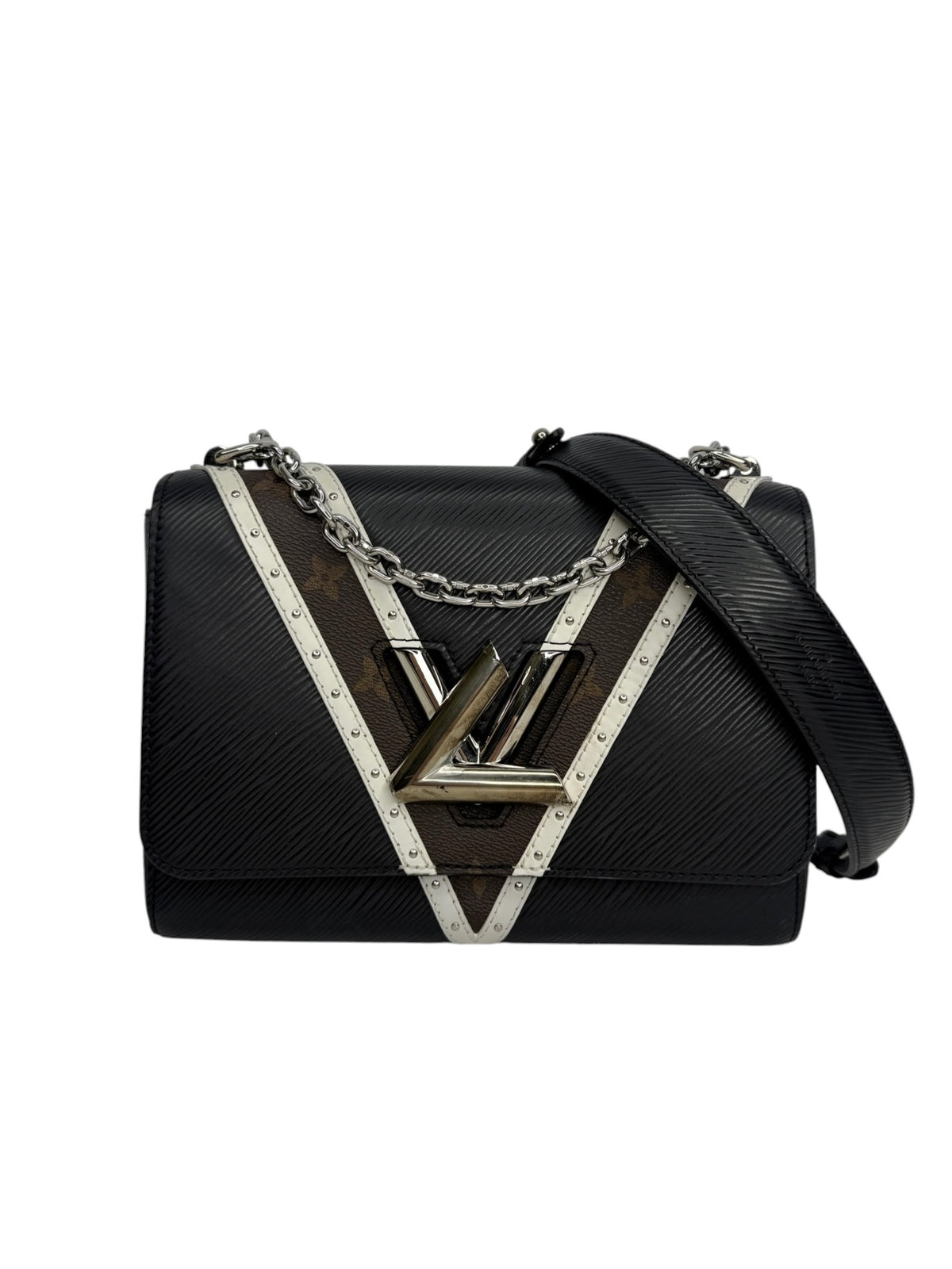 Louis Vuitton Black Monogram Epi Twist T9041