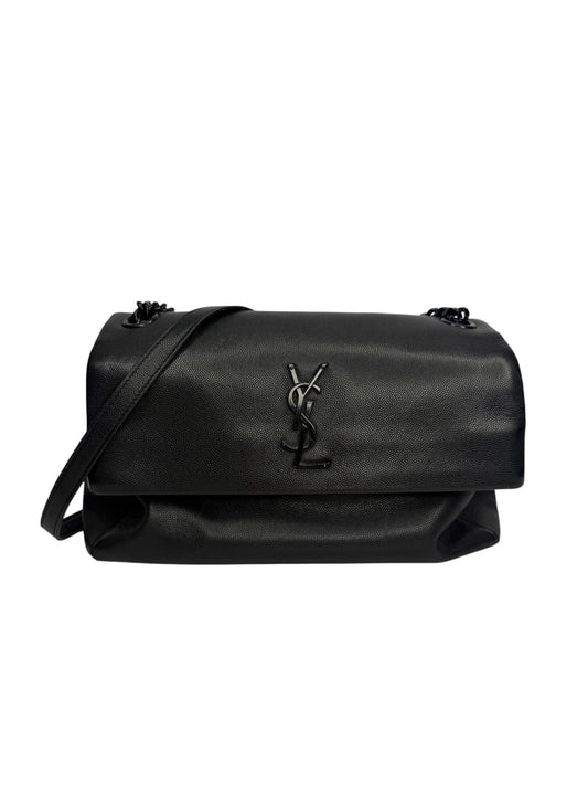 Saint Laurent Black Leather West Hollywood Bag Medium T9046