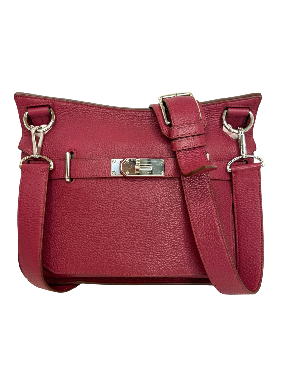 Hermes Jypsiere 31 Clemence Burgundy T9277